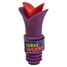 Colourworks 矽膠瓶塞注酒器, 適用瓶口直徑1.7~2cm, KCF265, 1個