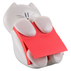 3M Post-it 利貼 抽取式便條台, 1組, 貓咪造型