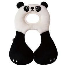 benbat 寶寶旅遊頸枕，適合1-4歲兒童, 熊貓, 1個