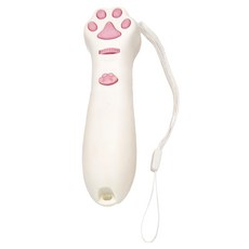 毛皇上 貓掌投影紅外線棒 白貓掌 1個 貓咪互動玩具