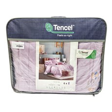 Blue Cat 藍貓 60支天絲床包兩用被套組 薰衣草 1組