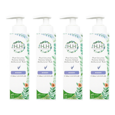 HH 草本新淨界 私密植萃抗菌潔淨露 悠然木質, 200ml, 4瓶