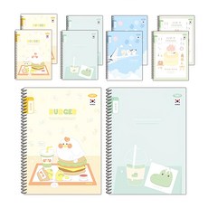 PENPIA 1000 聯絡簿 小學3~6年級適用,10本,顏色隨機