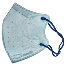 PROLEVEL 台灣優紙 立體寬耳口罩 耳帶白/黑隨機出貨 30片, 成人, 藍色, 2盒