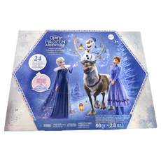 MATTEL 美泰兒 迪士尼冰雪奇緣倒數日曆 MDP22277 聖誕禮物, 藍色, 1盒
