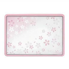 SHIMOMURA 下村 砧板 - 耐熱100℃ 日本製造, 30 x 21 x 1cm, 櫻花雙色, 1個
