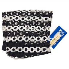 Summer love 夏之戀 女款大女外搭上衣, 黑色 + 白色