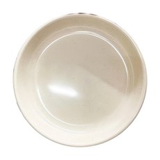 bubucook 菜盤 簡約風格 圓潤盤緣 淺型設計 方便拿取 盛裝各式料理, 1 件組菜盤, 米白色, 1組