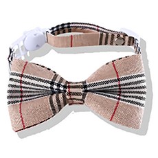 寵物項圈 20~30 x 1cm 可愛寵物配件 外出安全必備, 33 英倫黃格, 1個