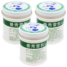 MENTHOLATUM 曼秀雷敦 軟膏, 3罐, 75g