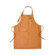 SP SAUCE 時尚防水PU圍裙 78x62公分, 橘色, 1件