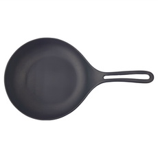 IWACHU 岩鑄 24公分 歐姆蛋鍋，鐵製，明火及IH爐皆可使用, 24cm, 1個