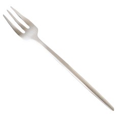 JUST HOME 銀曦304不鏽鋼水果叉 7019-04, 1個, 銀色