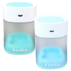 AcoMo PPS II USB 2 分鐘奶嘴消毒器2入 迷你隨身 紫外線x臭氧, PPS2-B + PPS2-T, 藍色 + 蒂芙尼綠