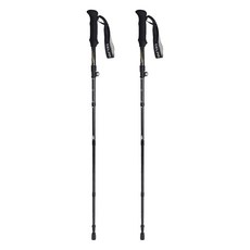 SELPA 御淬碳纖維折疊四節外鎖快扣登山杖, 金色, 2支