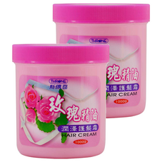 THRONE 斯儂恩 護髮霜 玫瑰, 1kg, 2罐
