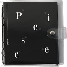 WANNATHIS A6 Pieces 六孔活頁夾套組, 1組, 02 黑色