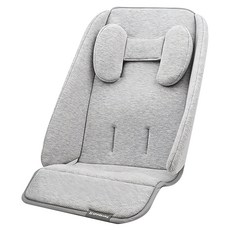 UPPAbaby 新生兒貼身座墊, 透氣材質, 可拆式蝶型枕墊, 適用於Vista/Cruz/V2嬰兒車, 1個, 灰色