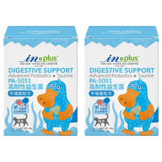 IN-Plus 高耐性益生菌 牛磺酸配方貓用營養劑, PA-5051, 可協同抗生素使用, 30包, 30g, 調節消化機能, 2盒
