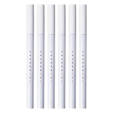 COCOROIKI 珍珠亮澤眼線液筆, 閃耀白, 6件