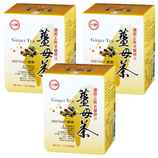 台糖 薑母茶 選用上等老薑原汁 即溶, 20g, 10包, 3盒