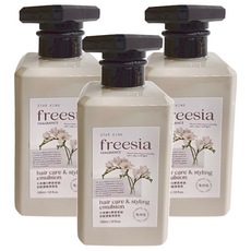 STAR KING 星之冠 小蒼蘭摩洛哥油卷髮護髮塑型乳 保濕 免沖洗, 300ml, 3瓶