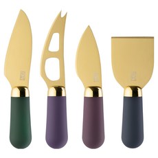 taylor's eye witness Brooklyn 起司刀4件組, 1組, 混和顏色