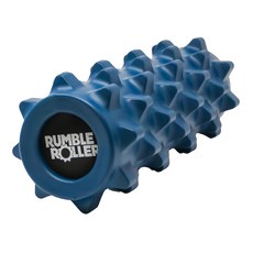 RUMBLE ROLLER 短版標準滾筒，深層按摩，高密度材質, MISC, 藍色, 1個