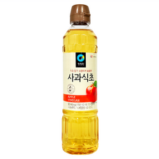 清淨園 韓國蘋果醋 料理用 500ml, 1瓶