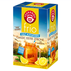 TEEKANNE 恬康樂 frio系列 冷泡茶 檸檬紅茶, 1個, 18個裝, 2.5g