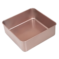 晨曦小鋪 古早味蛋糕模具烤盤 230x230x80mm 碳鋼材質, 9吋, 1個