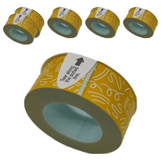 KING JIM TEPRA LITE 熱感式標籤薄膜自黏膠帶 POKETO 隨手塗黏, 6捲