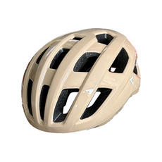 GIANT 捷安特 MERCURY 輕量安全帽 美國POL YSOURCE超輕量材料 前方更寬的通氣孔, 適用頭圍55~62cm, 奶茶棕, 1個