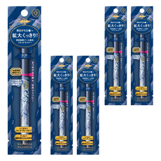 MAJOLICA MAJORCA 戀愛魔鏡 控制狂眼線液 防水抗暈 超激細 光澤飽和 12小時不掉色, BL701, 5支