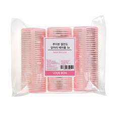 LOUIS BON 導熱瀏海髮捲, 粉色, 3個