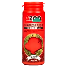 AZOO 愛族 9合1增豔血鸚鵡飼料 上浮型 330ml 適用於所有觀賞魚, 1罐