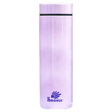 SmaKUS 感光抗菌輕量杯 內層抗菌不鏽鋼板 250ml, 紫色, 1個