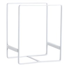 上手家居 日式碗盤架 大 瀝水收納架 白色 20x16x11.5cm, 1個, Single