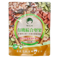 棉花田 有機綜合堅果, 100g, 1包