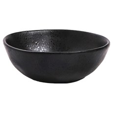 HOLA 和樂家居 艾曜陶瓷缽5吋 12.7 x 12.7 x 4.5cm 270g, 黑色, 1個