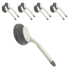 百貨King 無痕潔鍋刷 塑膠柄刷 不沾鍋專用, 9個, 1入