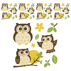 SANKO 馬桶消臭貼 貓頭鷹, 日本產, 持續10年, 5個, 30g