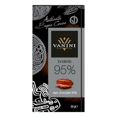 Vanini Products 95% 醇黑巧克力 90g 義大利原裝進口, 1片
