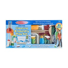 Melissa&Doug 瑪莉莎 角色扮演 清潔洗衣遊戲組, 限定款, 1盒
