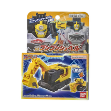 BANDAI 爆上戰隊 汽車系列 DX挖土機, DX挖土機 黃色 + 黑色, 1個