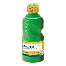 GIOTTO 可洗式兒童顏料, 色彩飽和, 覆蓋力強, 無需加水, 可直接使用, 500ml, 1色