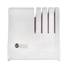 日本SP SAUCE 雙向機能通風瀝水刀具架, ABS樹脂, 白色, 1個