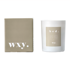 wxy 耐熱玻璃植物蠟燭 長8寬8高9公分 英國產, bed 麝香&黑香草, bed. 麝香&黑香草, 200g, 1個