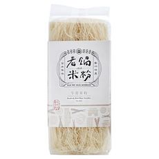 老鍋米粉 純米牛蒡米粉 100%台灣純米 經典美食 傳統風味, 200g, 1包
