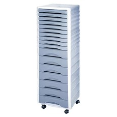 LONG HO 龍和文具 效率櫃 DR 5017-GY 灰色 17層 文件收納櫃